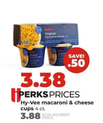 Hy-Vee Hy-Vee macaroni & cheese cups offer
