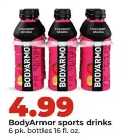 Hy-Vee BodyArmor sports drinks offer