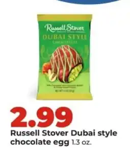 Hy-Vee Russell Stover dubai style chocolate egg offer