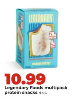 Hy-Vee Legendary Foods protein snacks offer