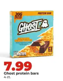 Hy-Vee Ghost protein bars offer