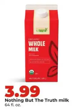 Hy-Vee Nothing But The Truth milk offer