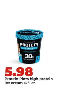 Hy-Vee Protein Pints high protein ice cream offer
