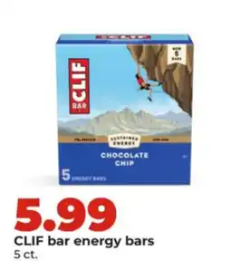 Hy-Vee Clif bar energy bars offer