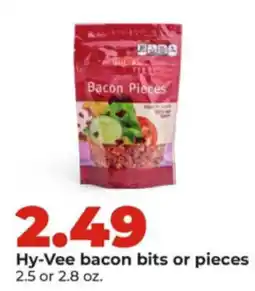 Hy-Vee Hy-Vee bacon bits or pieces offer