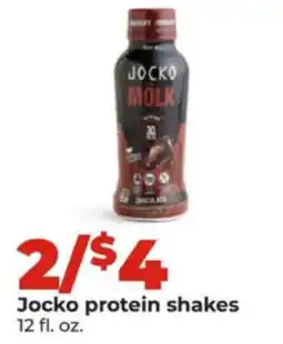 Hy-Vee Jocko protein shakes offer