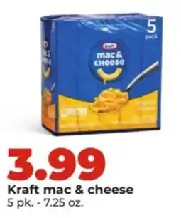 Hy-Vee Kraft mac & cheese offer