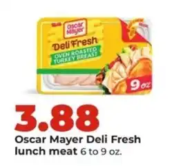 Hy-Vee Oscar Mayer Deli Fresh lunch meat offer