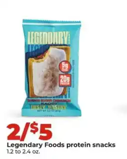 Hy-Vee Legendary Foods protein snacks offer