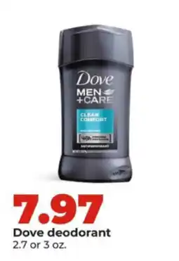 Hy-Vee Dove deodorant offer