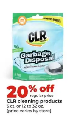 Hy-Vee Clr cleaning products offer