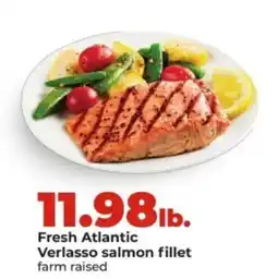Hy-Vee Fresh Atlantic Verlasso salmon fillet offer