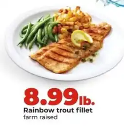 Hy-Vee Rainbow trout fillet offer