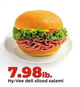 Hy-Vee Hy-Vee deli sliced salami offer