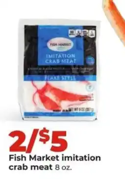 Hy-Vee Fish Market imitation crab meat offer
