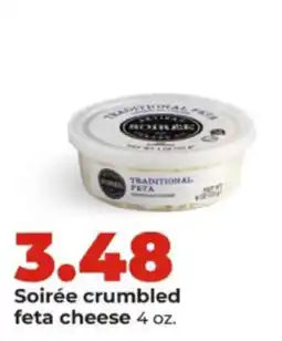Hy-Vee Soirée crumbled feta cheese offer