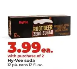 Hy-Vee Hy-Vee root beer offer
