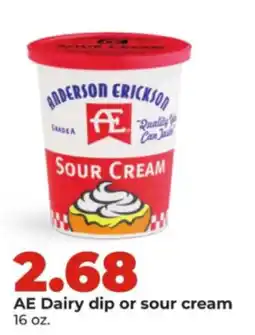Hy-Vee AE Dairy dip or sour cream offer