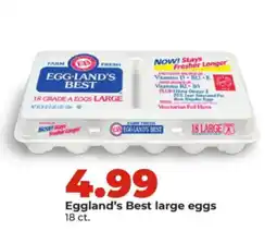Hy-Vee Eggland's Best large eggs offer