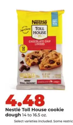 Hy-Vee Nestlé Toll House cookie dough offer