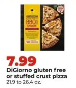 Hy-Vee DiGiorno gluten free or stuffed crust pizza offer