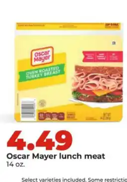 Hy-Vee Oscar Mayer lunch meat offer
