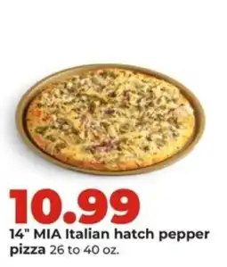 Hy-Vee Mia Italian hatch pepper pizza offer