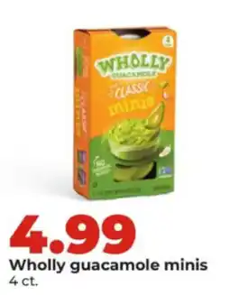 Hy-Vee Wholly guacamole minis offer