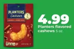 Hy-Vee Planters flavored cashews offer