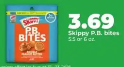 Hy-Vee Skippy P.B. bites offer