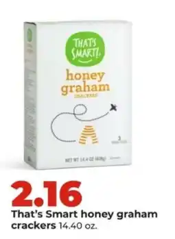 Hy-Vee That's Smart honey graham crackers offer