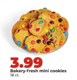 Hy-Vee Bakery-fresh mini cookies offer