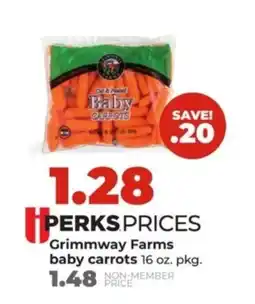 Hy-Vee Grimmway Farms baby carrots offer