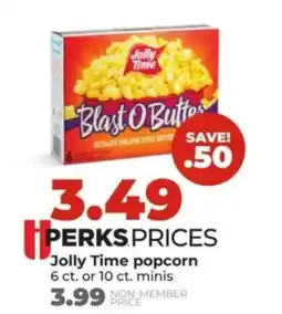 Hy-Vee Jolly Time popcorn offer