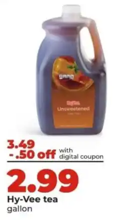 Hy-Vee Hy-Vee tea offer