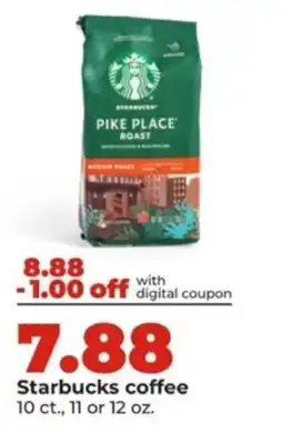 Hy-Vee Starbucks coffee offer