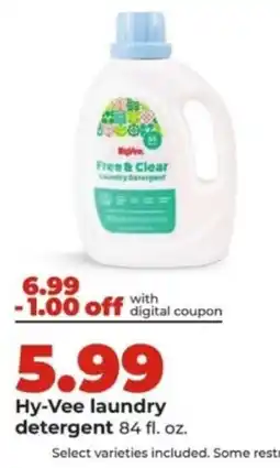 Hy-Vee Hy-Vee laundry detergent offer