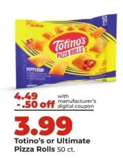 Hy-Vee Totino's Pizza Rolls offer
