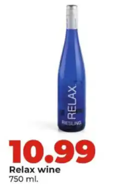 Hy-Vee Relax wine offer