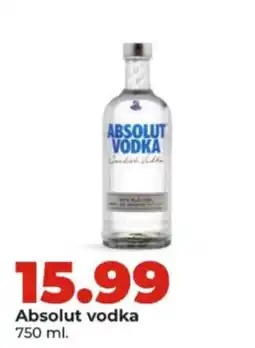 Hy-Vee Absolut vodka offer