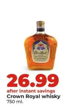 Hy-Vee Crown Royal whisky offer