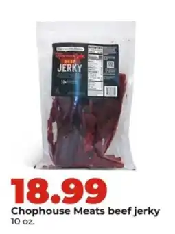 Hy-Vee Chophouse Meats beef jerky offer