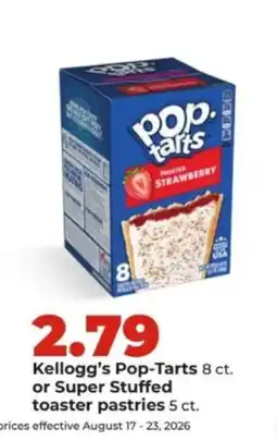 Hy-Vee Kellogg's Pop-Tarts offer