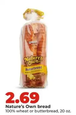 Hy-Vee Nature's Own bread offer