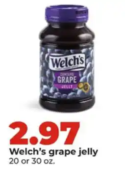 Hy-Vee Welch's grape jelly offer
