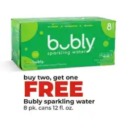 Hy-Vee Bubly sparkling water offer
