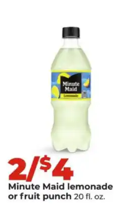 Hy-Vee Minute Maid lemonade or fruit punch offer