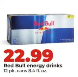 Hy-Vee Red Bull energy drinks offer