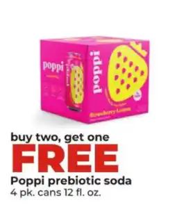 Hy-Vee Poppi prebiotic soda offer