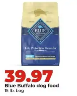 Hy-Vee Blue Buffalo dog food offer